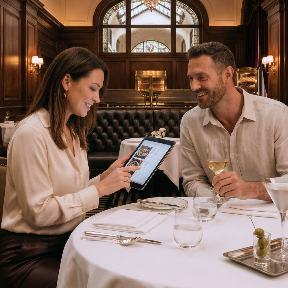 Guide every moment of the meal.