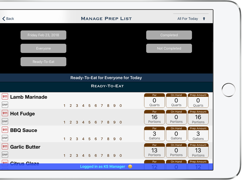 kitchen-sync-prep-list-management