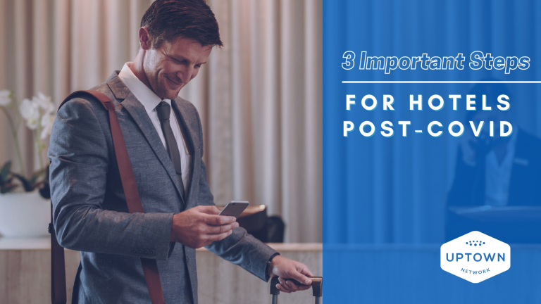 QR Code for Hotel Menus - Contactless Check-in Packets - BYOM™ powered by Uptown Network