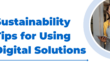 Sustainability Tips for Using Digital Solutions - Uptown Network Digital Menus