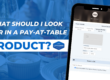 What Should I Look For In A Pay-at-Table Product?