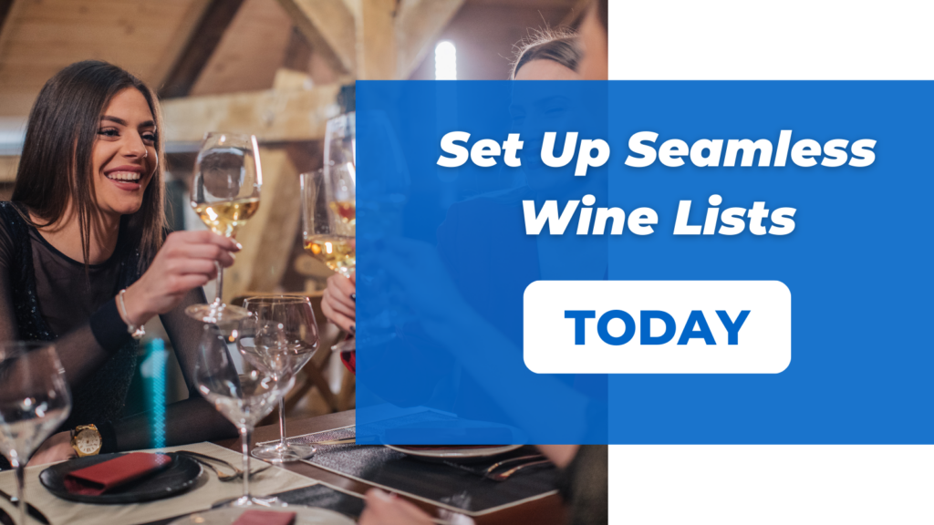 Setting up Seamless Wine Lists