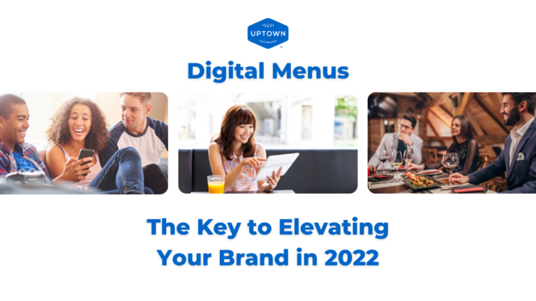 Digital Menus - The Key to Elevating Your Brand in 2022