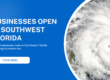 Businesses open in Southwest Florida following Hurricane Ian.