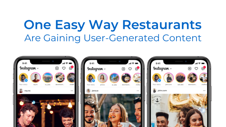 One Easy Way Restaurants are Gaining User-Generated Content