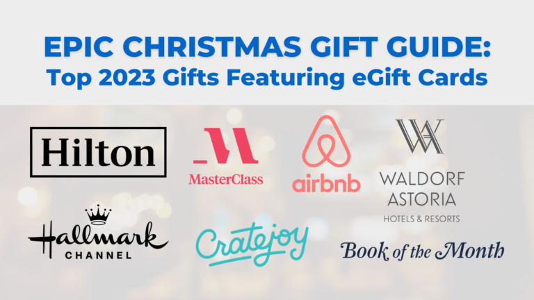 Epic Christmas Gift Guide Top 2023 Gifts Featuring eGift Cards